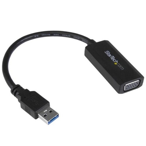 USB 3.0 uz VGA Adapteris Startech USB32VGAV            Melns image 1