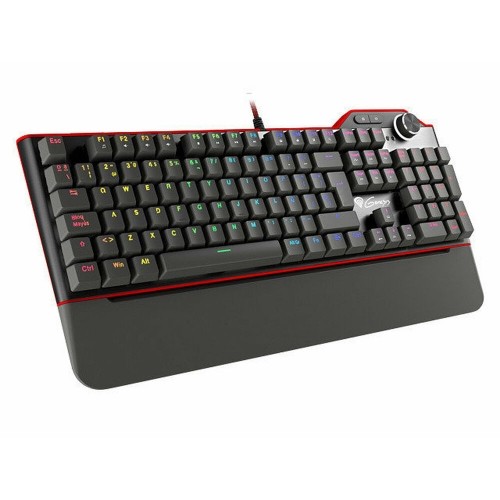 Gaming Keyboard Genesis RX85 RGB Black Spanish Qwerty image 1