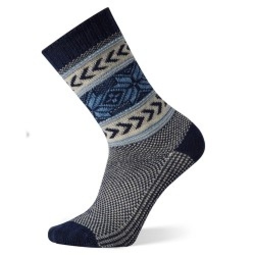 Smartwool Zeķes Everyday Snowflake Pattern Crew XL Deep Navy image 1