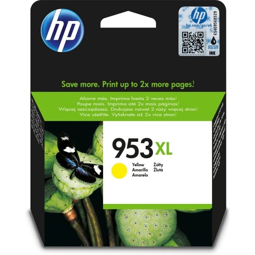 Original Ink Cartridge HP F6U18AE Yellow image 1