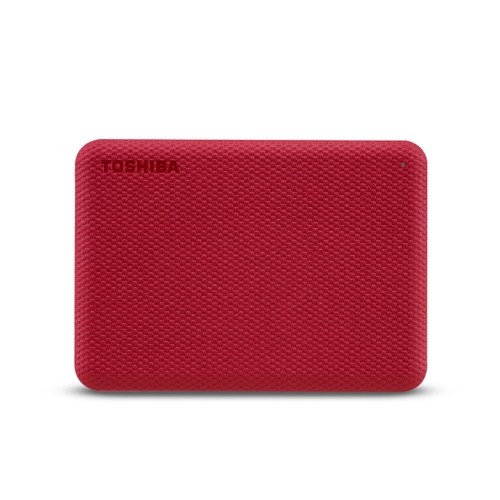 External Hard Drive Toshiba CANVIO ADVANCE Red 1 TB HDD image 1