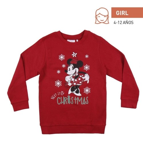 Children’s Sweatshirt without Hood Mickey Mouse Red image 1