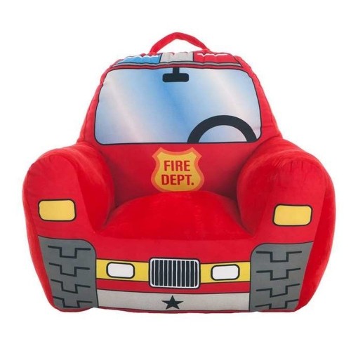 Bigbuy Fun Bērna krēsls Ugunsdzēsēju Mašīna Sarkans (52 x 48 x 51 cm) image 1