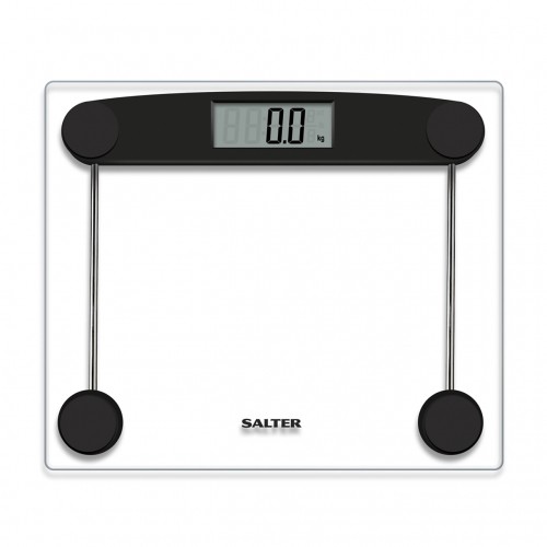 Salter 9208 BK3R Compact Glass Electronic Bathroom Scale image 1