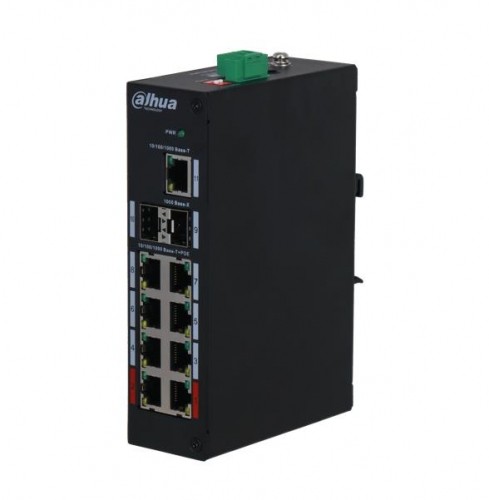 Switch|DAHUA|PoE ports 8|PFS3211-8GT-120-V2 image 1