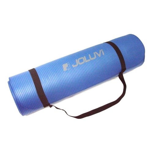 Джутовый коврик для йоги Joluvi 235914-021 Синий Резина image 1