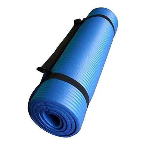 Jute Yoga Mat Softee RIV001 Blue image 1