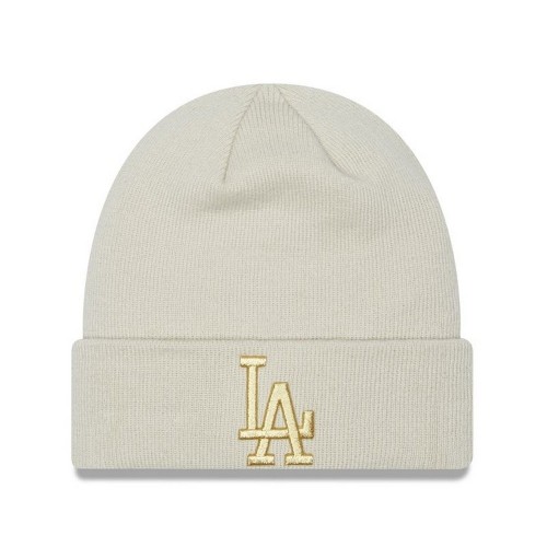 Sports Hat New Era Metallic Logo Los Angeles Beige One size image 1