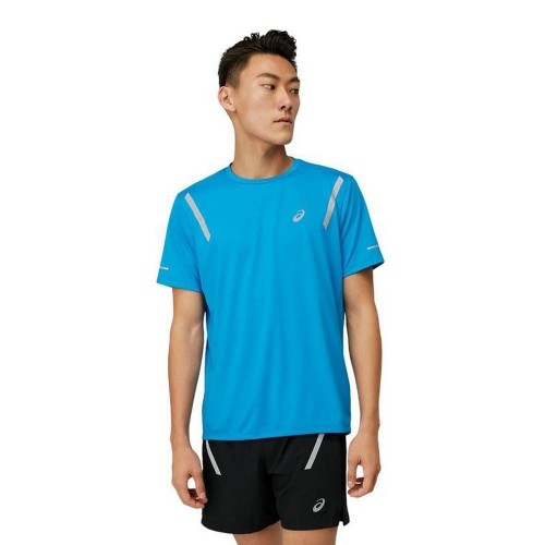 Men’s Short Sleeve T-Shirt Asics Life-Show Blue image 1