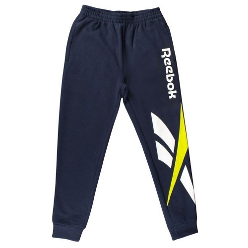 Long Sports Trousers Reebok Big Intl Men Navy Blue image 1