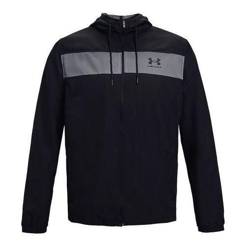 Men's Sports Jacket Under Armour Windbreaker Black image 1