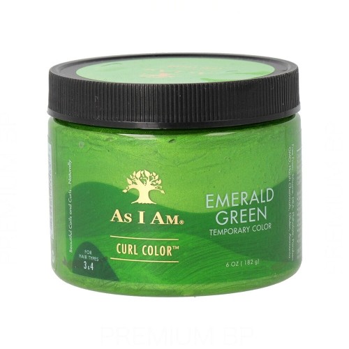 Semi-permanent Colourant As I Am Curl Color Emerald image 1