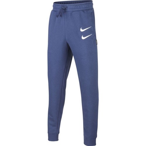 Длинные спортивные штаны Nike Swoosh Темно-синий image 1