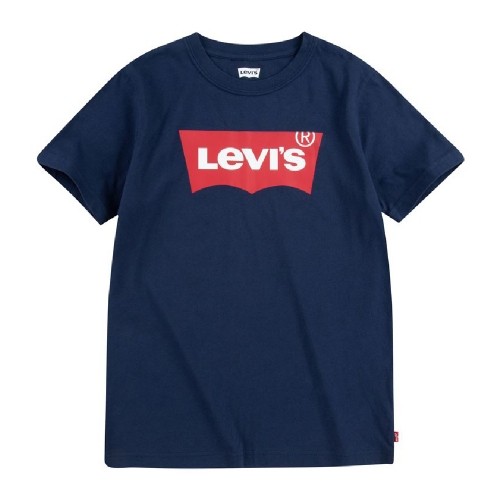 Child's Short Sleeve T-Shirt Levi's Batwing Dark blue Unisex image 1