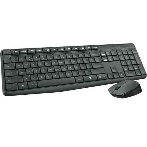 Keyboard and Wireless Mouse Logitech MK235 image 1