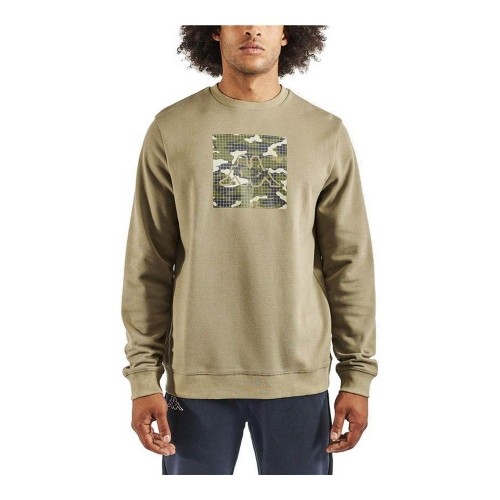 Men’s Sweatshirt without Hood Kappa Isoa Brown image 1