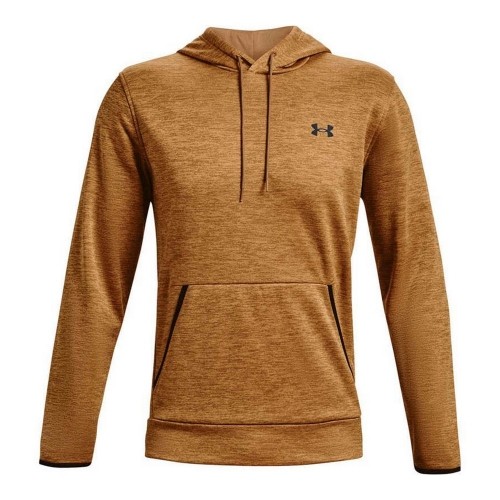 Men’s Hoodie Under Armour Fleece Twist Brown image 1