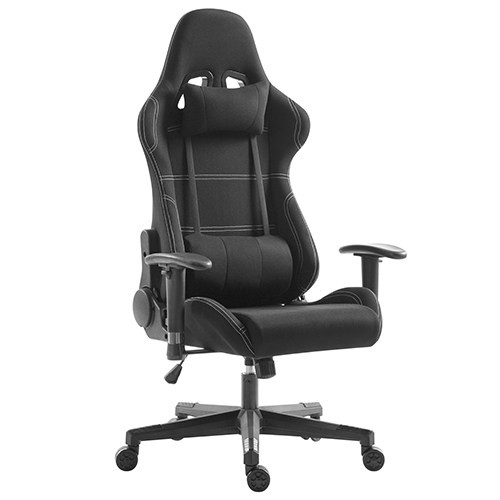 Extradigital Gaming chair with headrest and lumbar support image 1