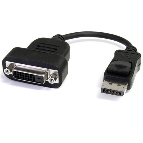DisplayPort to DVI Adapter Startech DP2DVIS              Black image 1