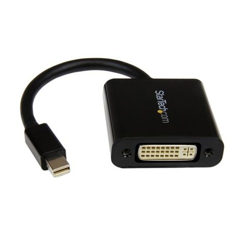 Mini DisplayPort to DVI Adapter Startech V932294 Black image 1