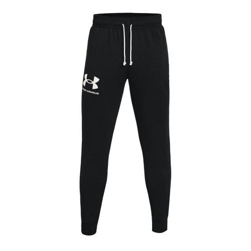 Long Sports Trousers Under Armour Rival Terry Jogger Black Men image 1