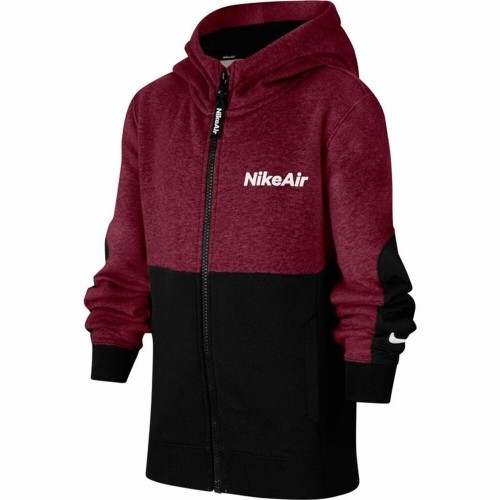 Children's Sports Jacket Nike Air Maroon image 1