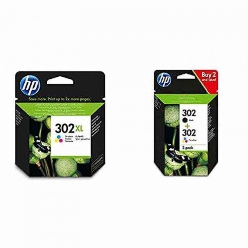 Original Ink Cartridge HP F6U67AE Multicolour Cyan/Magenta/Yellow image 1