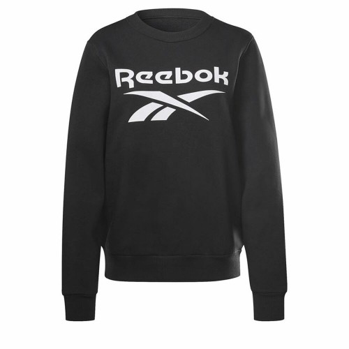 Толстовка без капюшона женская Reebok Identity Logo W Чёрный image 1