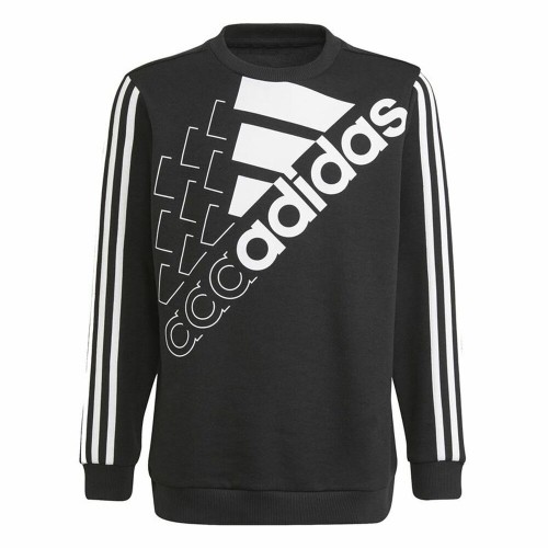 Bērnu Džemperis Adidas Essentials Logo K Melns image 1