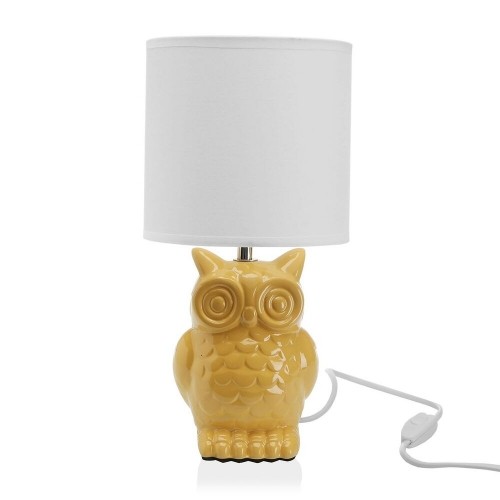 Bigbuy Home Настольная лампа Сова Керамика (16 x 16 x 32,5 cm) image 1