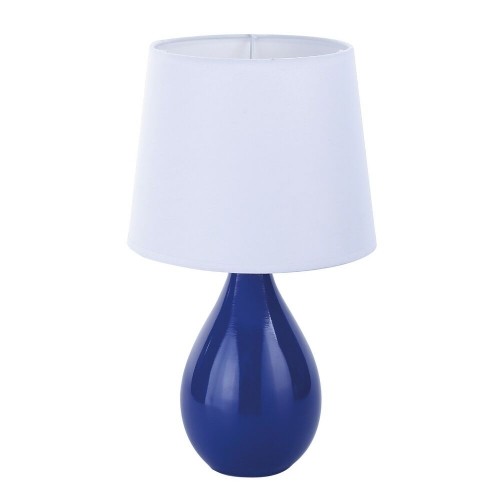 Bigbuy Home Настольная лампа Aveiro Синий Керамика (20 x 35 x 20 cm) image 1