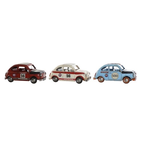 Vehicle DKD Home Decor 27 x 13 x 12 cm Car Vintage (3 Pieces) image 1