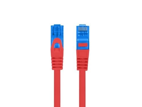 Lanberg PCF6A-10CC-0200-R networking cable Red 2 m Cat6a S/FTP (S-STP) image 1