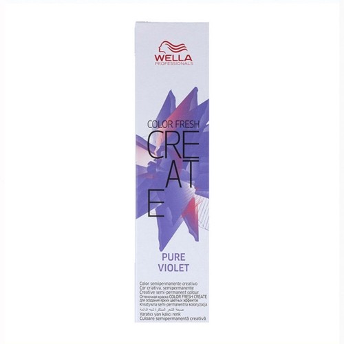 Semi-permanent Colourant Wella Fresh Create Pure Violet (60 ml) image 1
