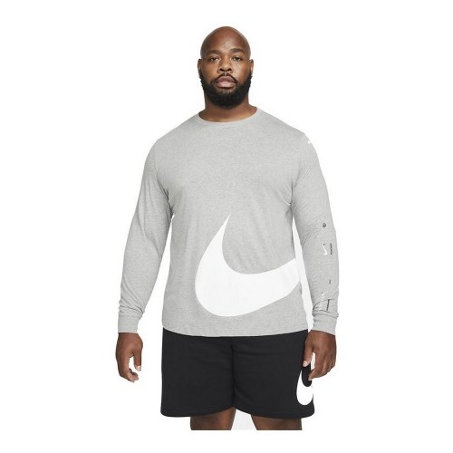 Men’s Long Sleeve T-Shirt Nike Sportswear Light grey image 1