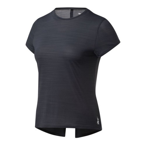 Women’s Short Sleeve T-Shirt Reebok Workout Ready Activchill Black image 1