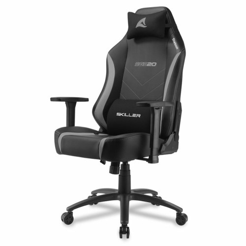 Gaming Chair Sharkoon Black Grey image 1