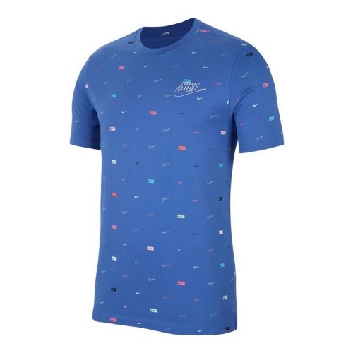 Vīriešu Krekls ar Īsām Piedurknēm Nike Sportswear Indigo image 1