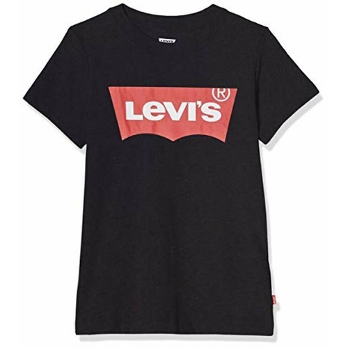 Children’s Short Sleeve T-Shirt Levi's 8157 Black image 1
