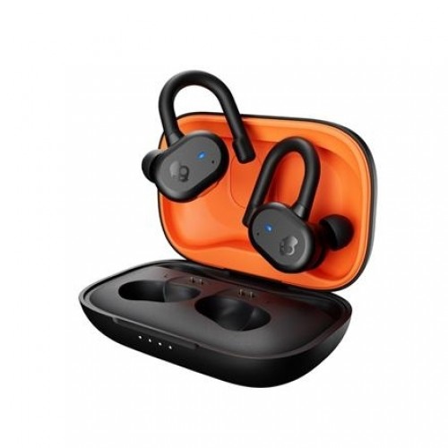 Skullcandy True Wireless Earbuds Push Active In-ear, Microphone, Bluetooth, Wireless, Black/Orange image 1