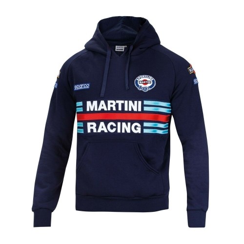 Men’s Hoodie Sparco MARTINI RACING Size L Navy Blue image 1