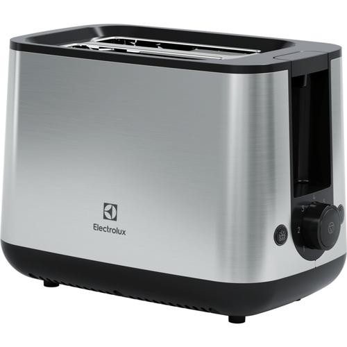 Electrolux E3T1-3ST toaster 2 slice(s) 800 W Black, Stainless steel image 1