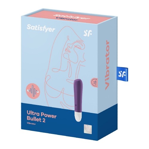 Bullet Vibrator Ultra Power Satisfyer Violet image 1