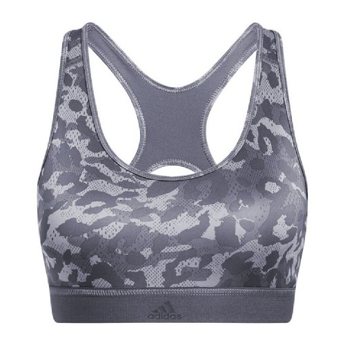 Sports Bra Adidas Believe This Medium Support Dark grey image 1