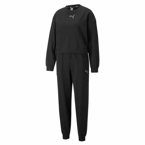 Женский спортивный костюм Puma Loungewear W Чёрный image 1