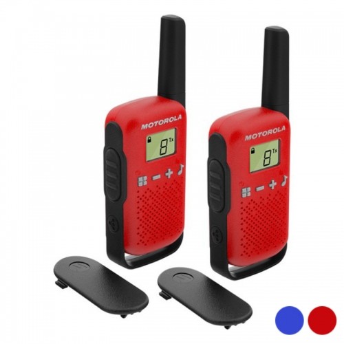 Walkie-Talkie Motorola T42 Dual 1,3" LCD 4 km (2 pcs) image 1