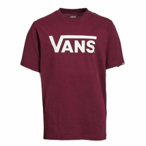 Child's Short Sleeve T-Shirt Vans Drop V Boy-B Brown image 1