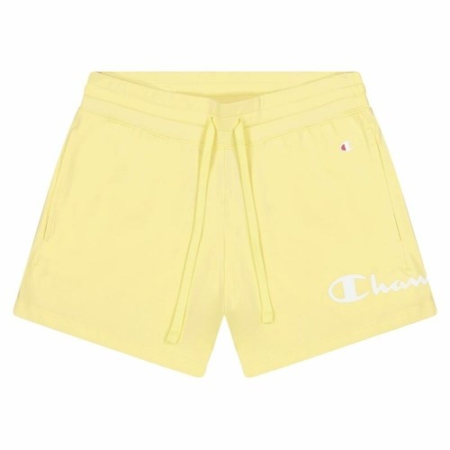 Sports Shorts for Women Champion Drawcord Pocket Yellow image 1