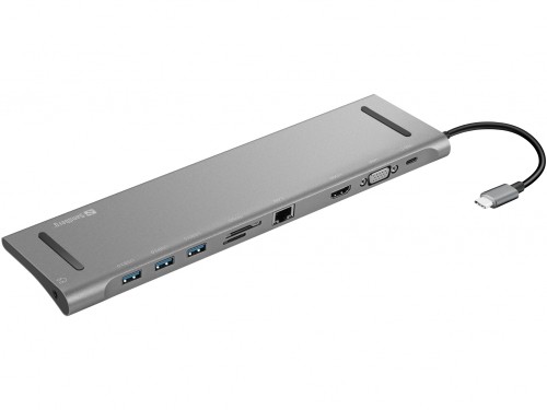 Sandberg 136-31 USB-C 10-in-1 Docking Station image 1