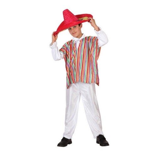 Costume for Children 69852 Multicolour 7-9 Years Mexican Man (2 Pieces) image 1